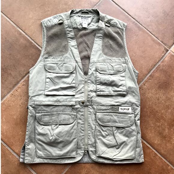 Domke PhoTOGS Mens Green Khaki and Mesh Photographers Vest size M - Picture 6 of 7